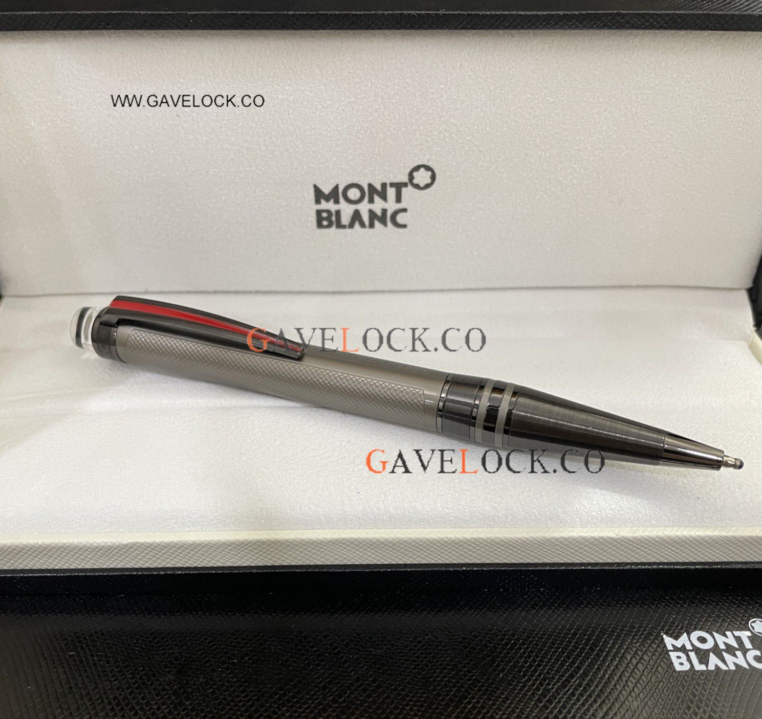 Top Quality Clone Montblanc Urban Speed Ballpoint Pen Greyish Black  Top Quality Clone Montblanc Urban Speed Ballpoint Pen Greyish Black